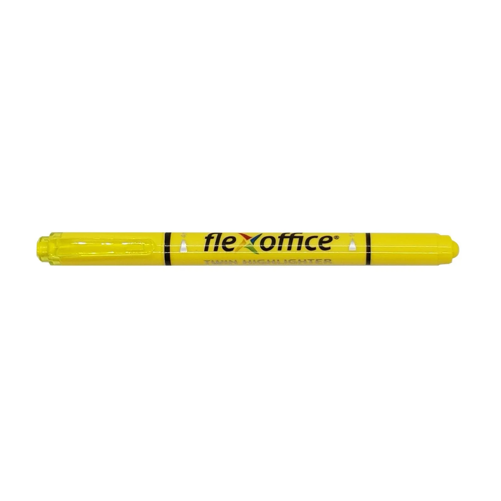 Grabbit Flexoffice Dual Tip Highlighters - Green & Yellow
