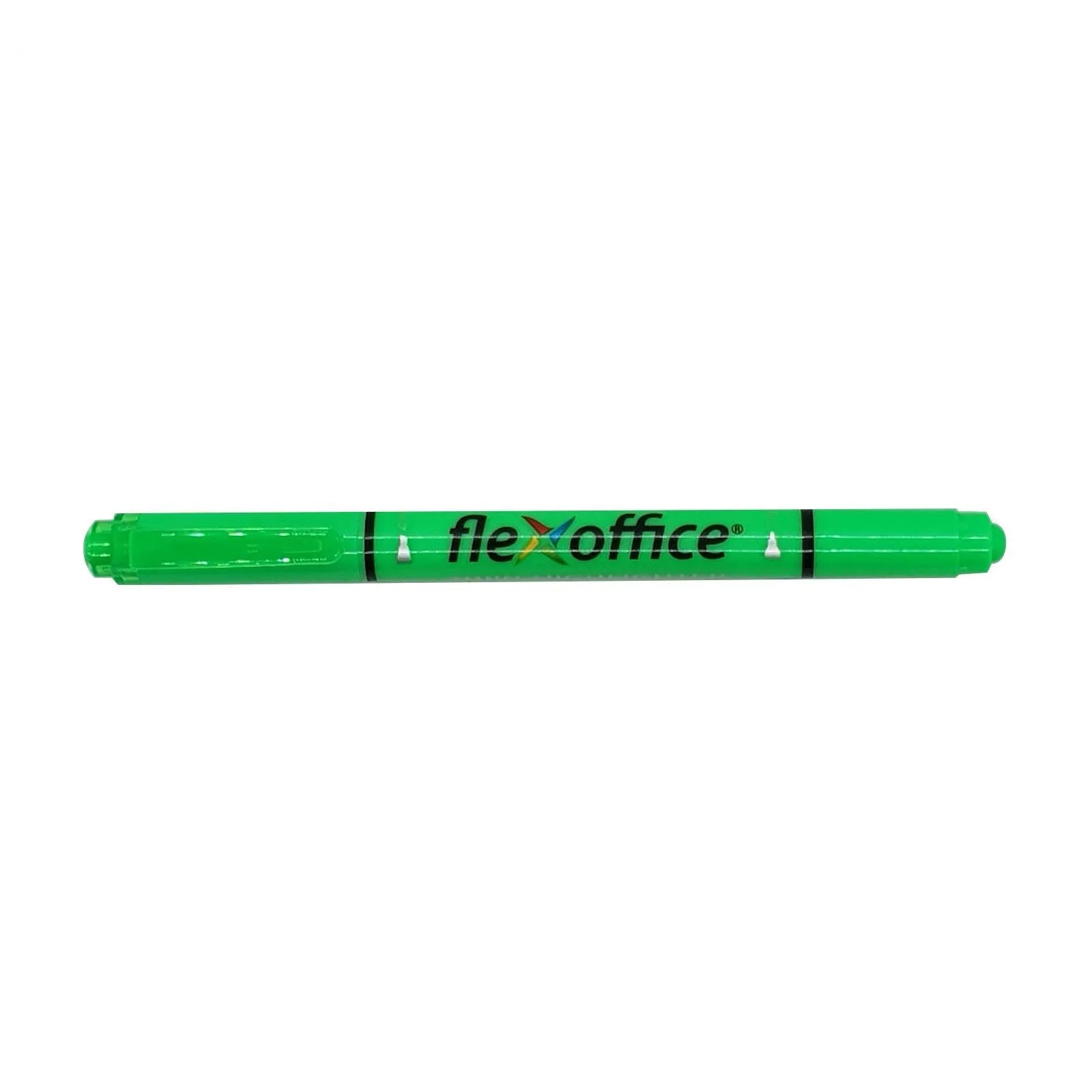 Grabbit Flexoffice Dual Tip Highlighters - Green & Yellow