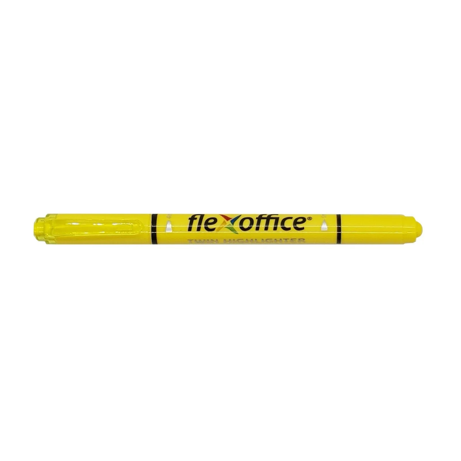 Grabbit Flexoffice Dual Tip Highlighters - Pink & Yellow