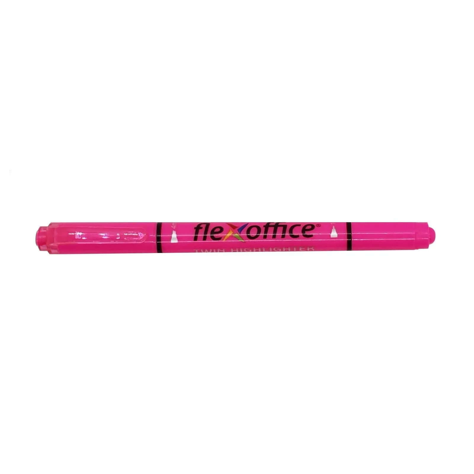 Grabbit Flexoffice Dual Tip Highlighters - Pink & Yellow