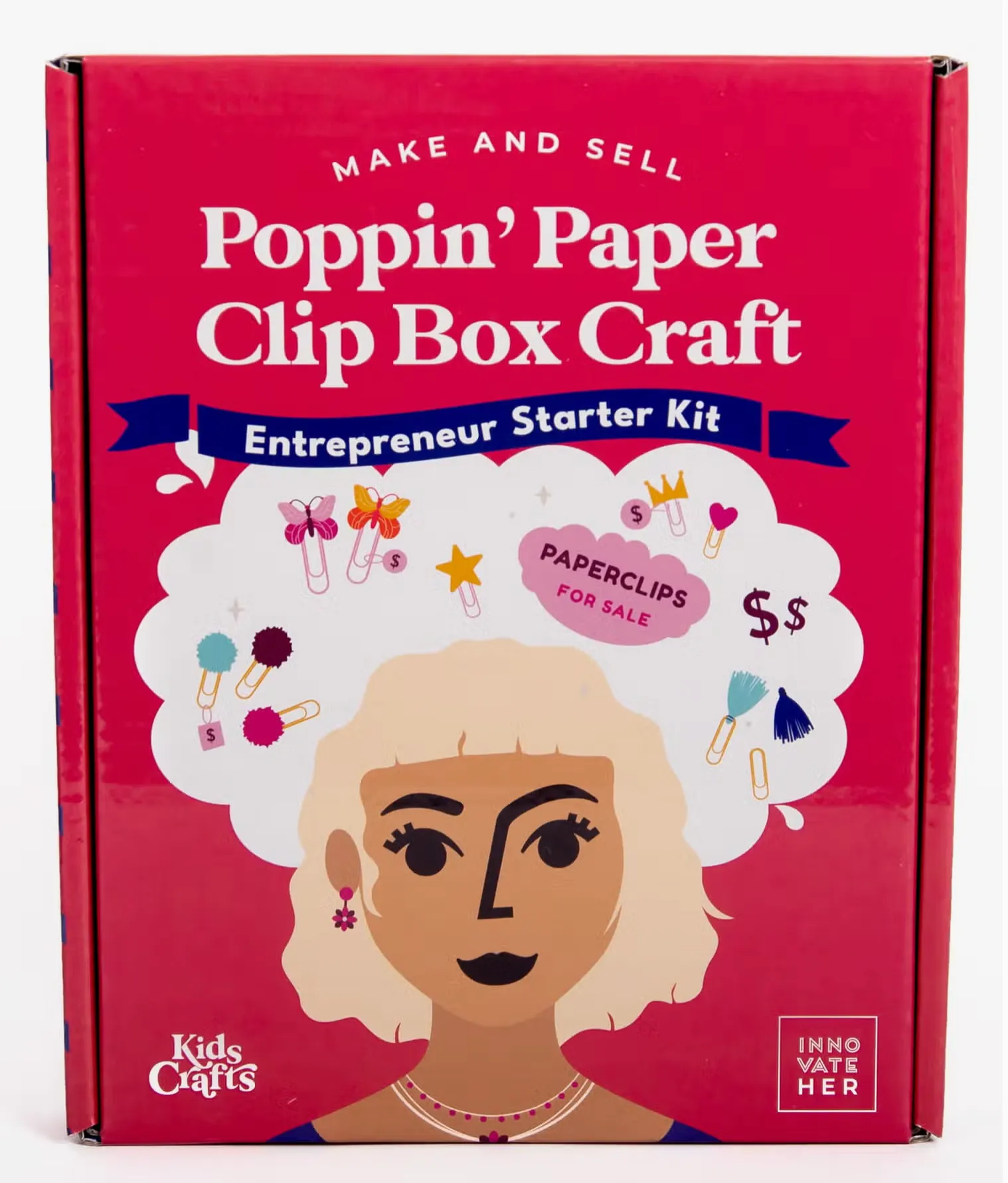 Innovateher Poppin' Paperclips Craft Set