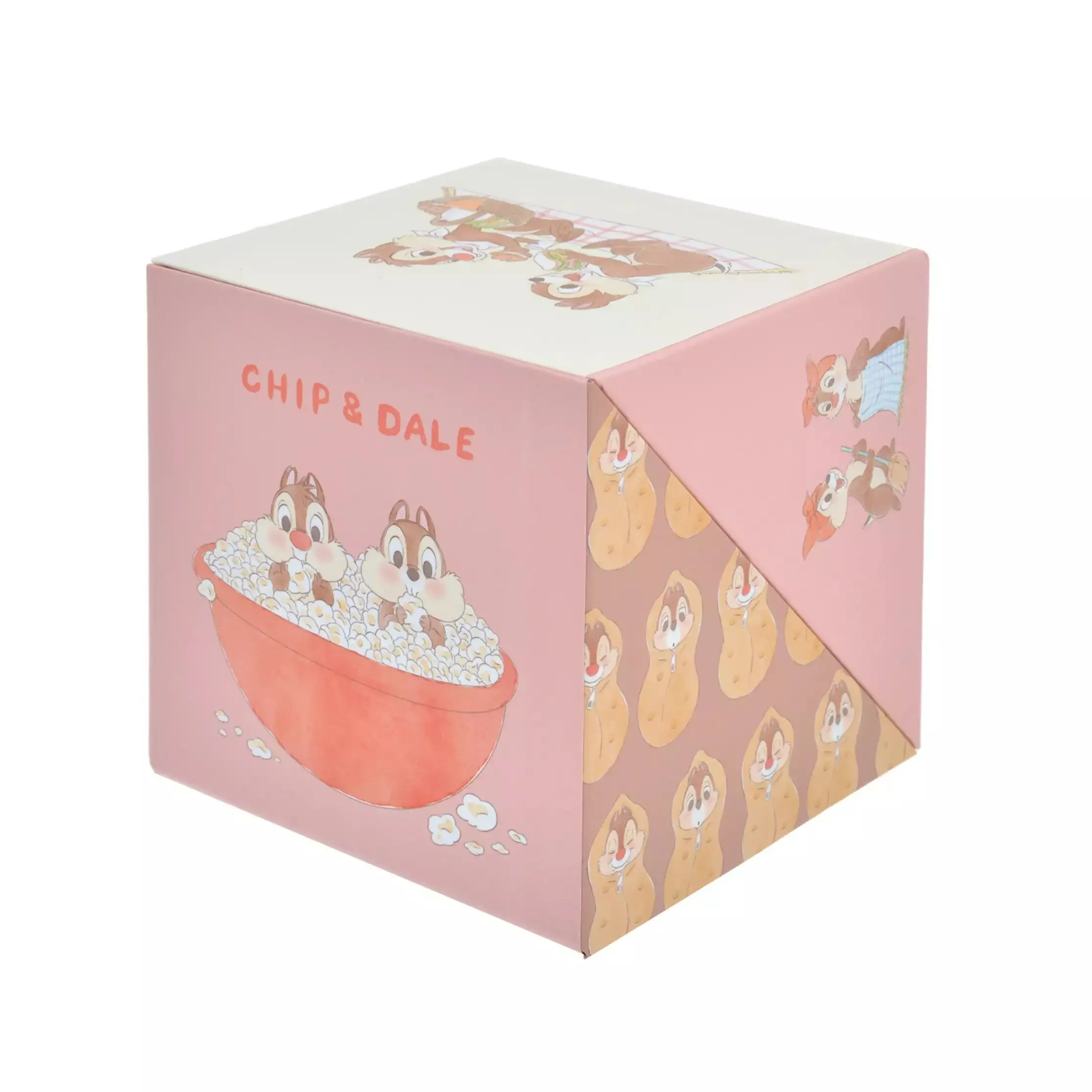 JDS - Chip & Dale "Dinosaur-Designed Pajamas" Colleciton x Chip & Dale Sticky Notes/Memo Pad with Pen Stand