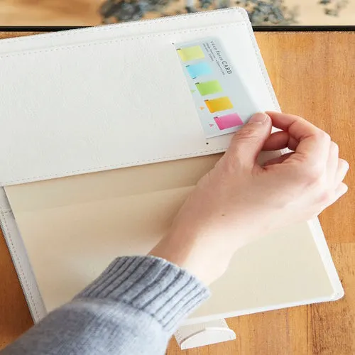 Kanmido Cocofusen Color M Sticky Notes with Refillable Card Case