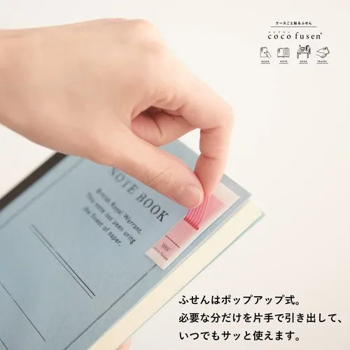 Kanmido Cocofusen STUDY Guru Guru Sticky Note with Case CF6001 for learning