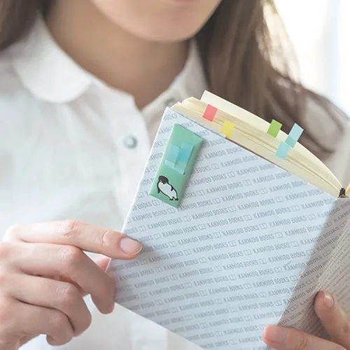 Kanmido Cocofusen x Chiharu Sakazaki Card Polar Bear and SH Sticky Notes with Refillable Card Cases