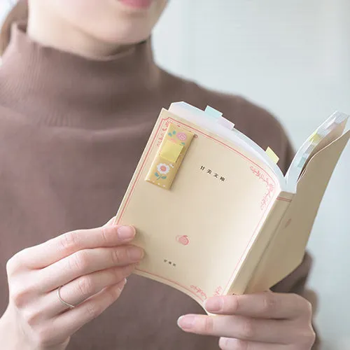 Kanmido Cocofusen x mizutama M Sticky Notes with Refillable Card Cases Dream