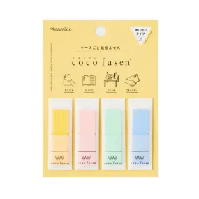 Kanmido Cocofusen Yellow M Sticky Note with Case