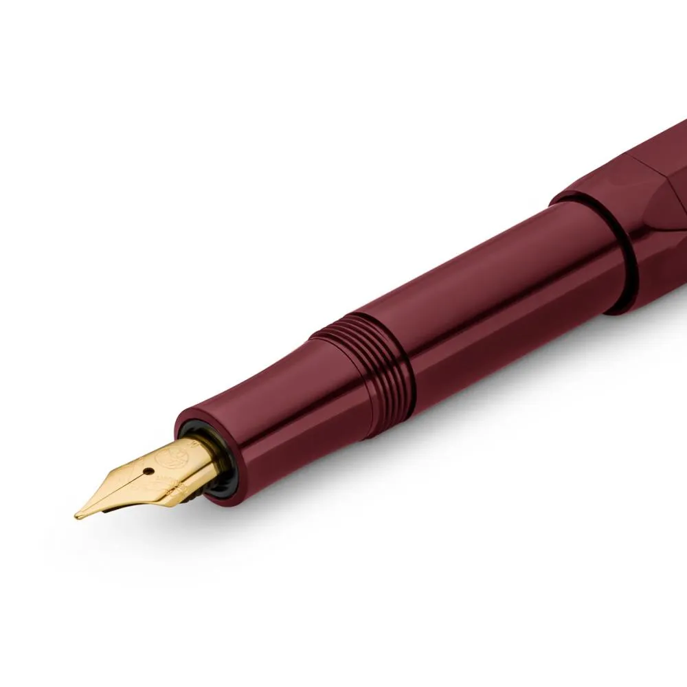 Kaweco Classic Sport Fountain Pen, Bordeaux, Fine Nib