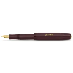 Kaweco Classic Sport Fountain Pen, Bordeaux, Fine Nib