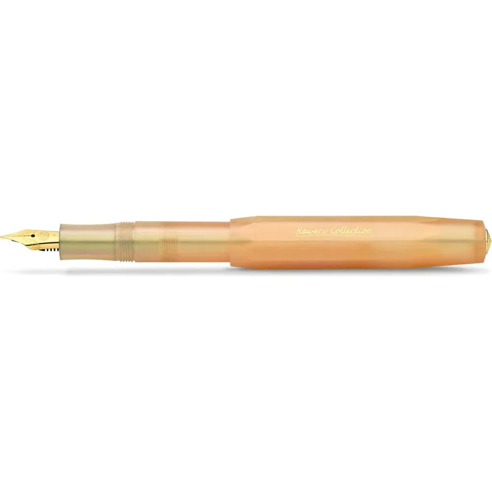 Kaweco Collection Sport Fountain Pen - Apricot Pearl Broad