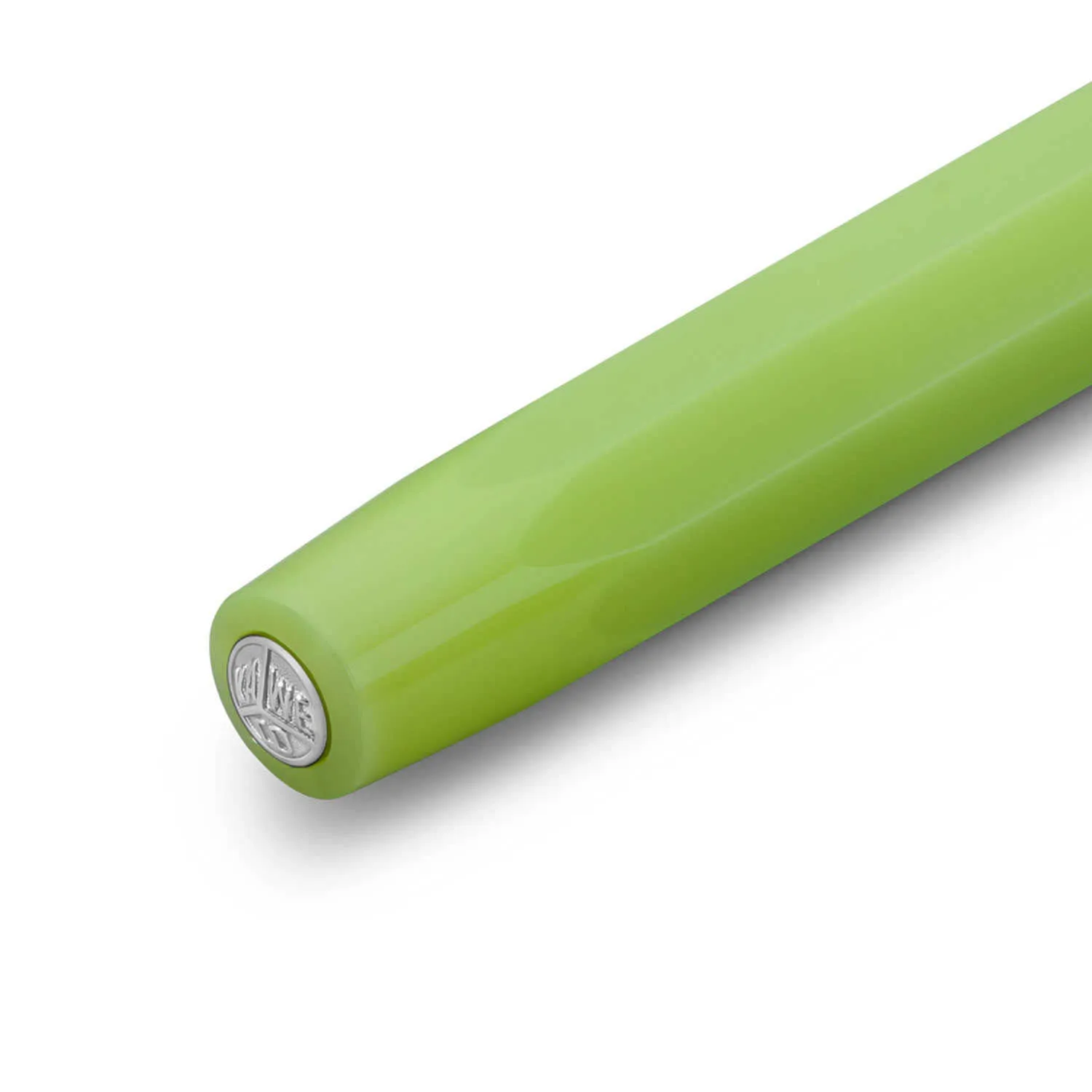 Kaweco Frosted Sport Fountain Pen with Optional Clip - Fine Lime