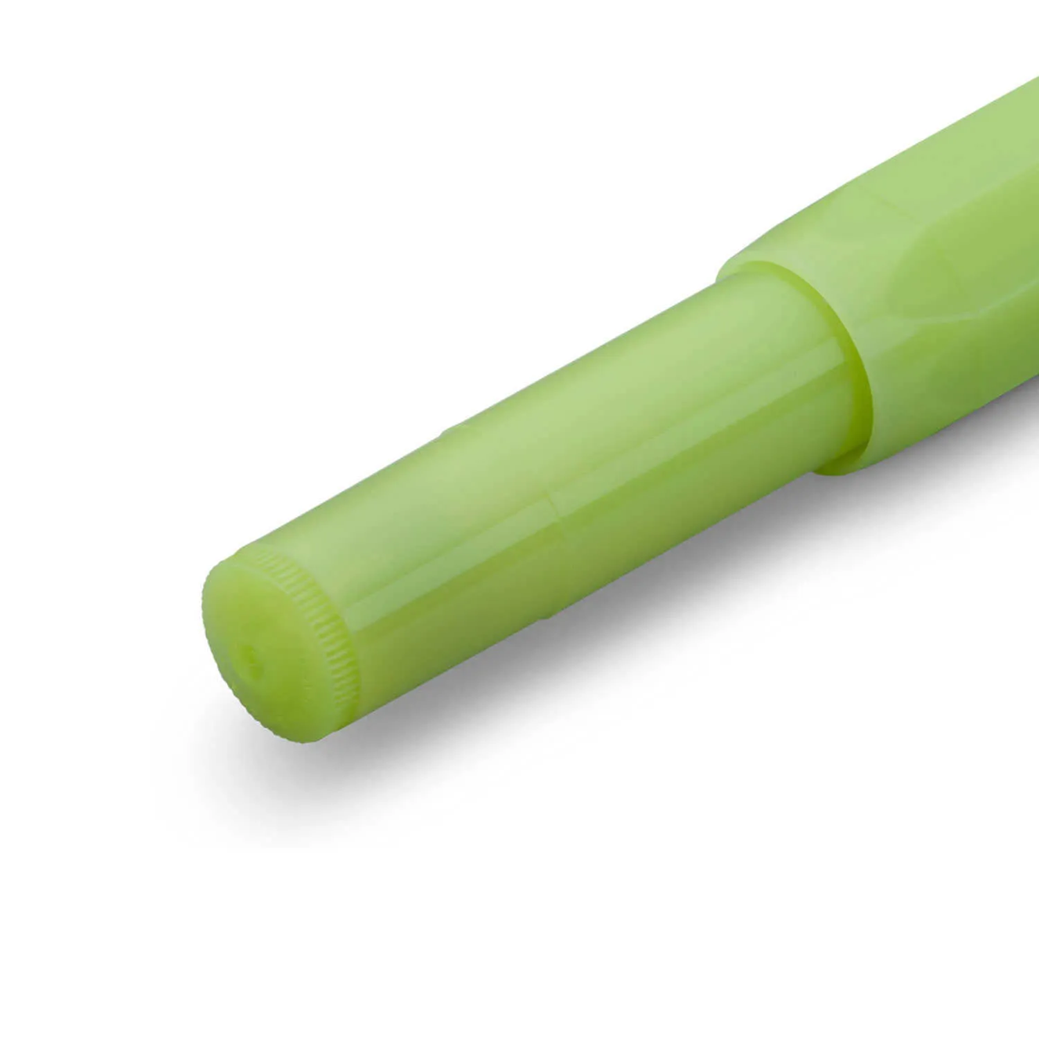 Kaweco Frosted Sport Fountain Pen with Optional Clip - Fine Lime