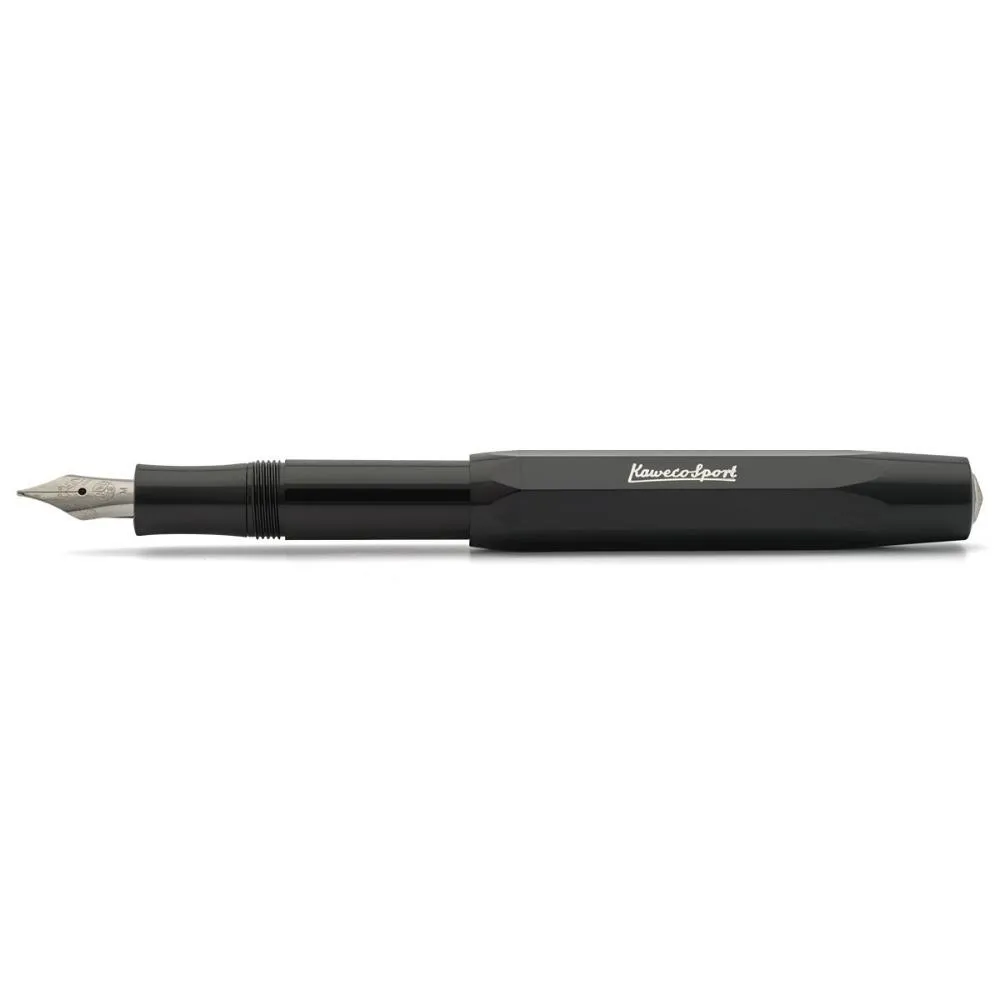 Kaweco Skyline Sport Fountain Pen - Black Extra Fine