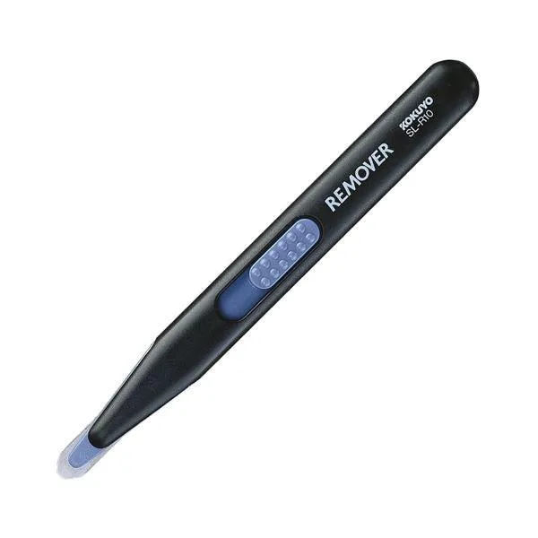 KOKUYO SL-R10 In addition to the stapler, the needle remover is suitable for No. 10 staples white black