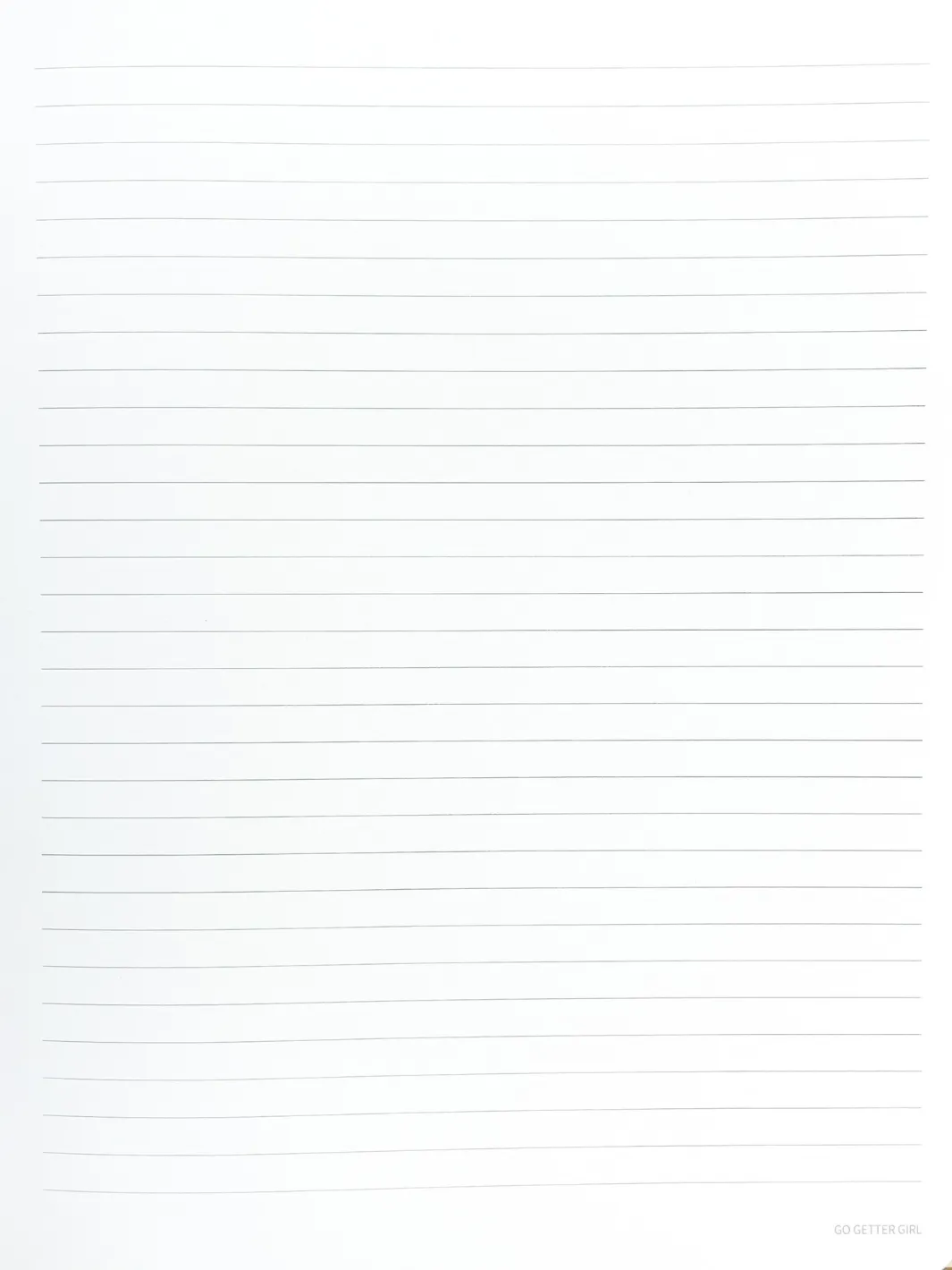 Large Premium Lined Notebook - Scalloped- Taffy
