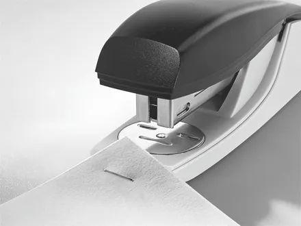 LEITZ NEXXT SERIES SMALL STAPLER BLUE BOX