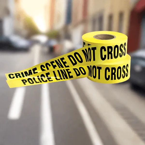 Lightning Powder Police Barrier Tape