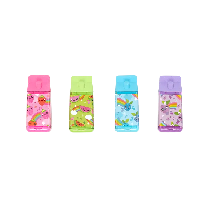 Lil' Juicy Box Scented Eraser   Sharpener