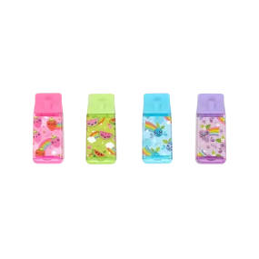 Lil' Juicy Box Scented Eraser   Sharpener