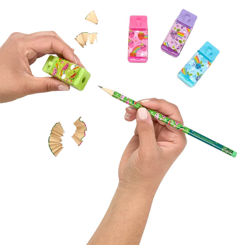 Lil' Juicy Box Scented Eraser   Sharpener