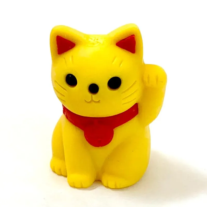 Lucky Cat Puzzle Eraser