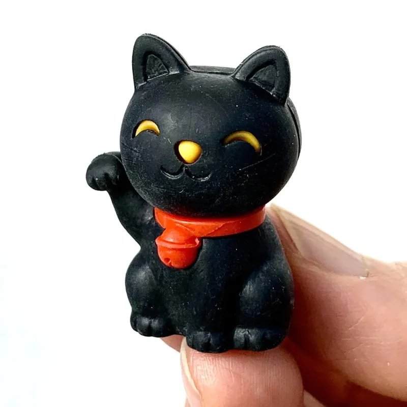 Lucky Cat Puzzle Eraser