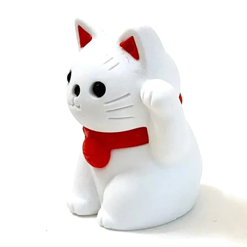 Lucky Cat Puzzle Eraser
