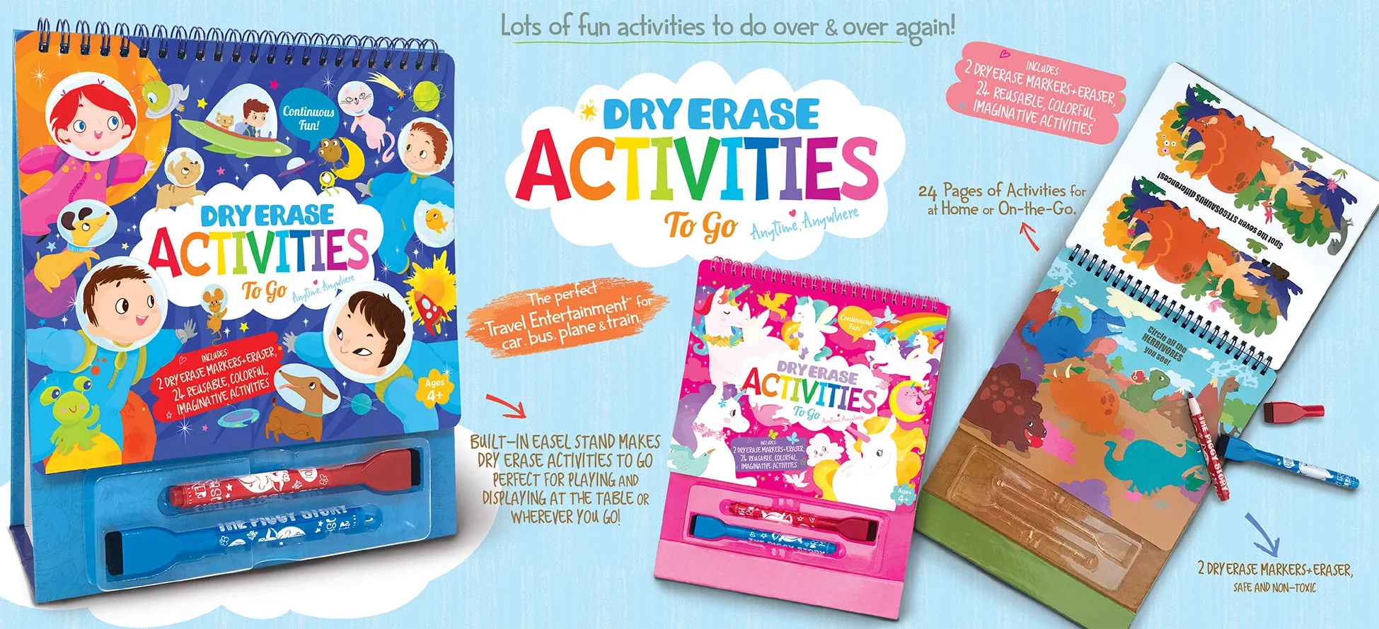 Magical Mermaids Dry Erase Activities to Go