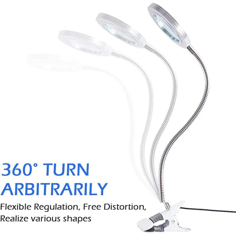 Magnifying Lamp Desk Table Magnifier Light