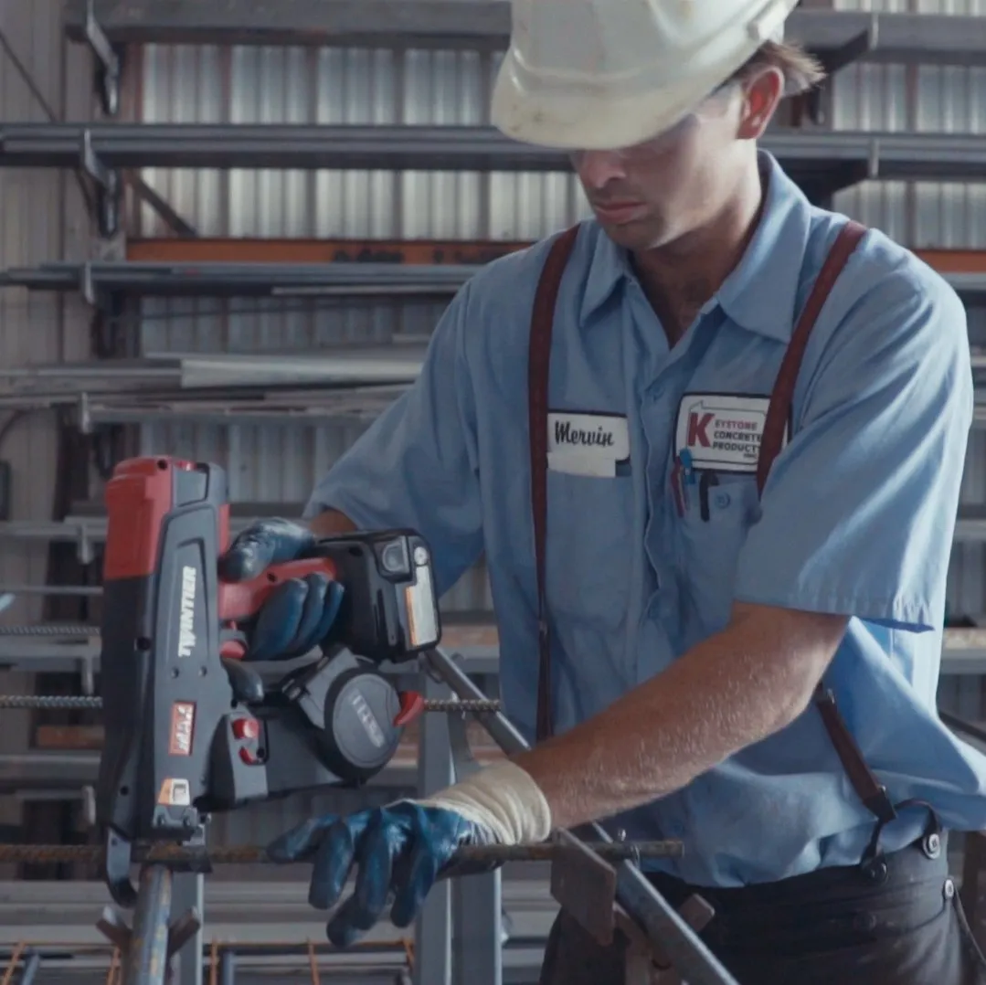 MAX RB441T Rebar Tying Tool up to #7 x #7 with 19ga Wire