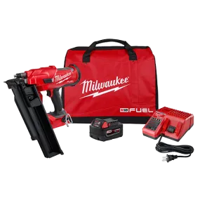 Milwaukee 2744-21 M18 FUEL 21 Degree Framing Nailer Kit