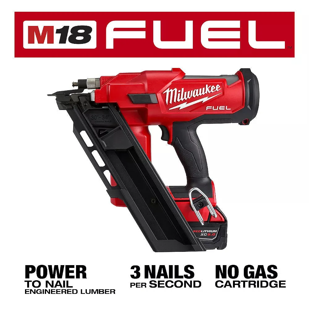 Milwaukee 2745-20 M18 FUEL 30 Degree Framing Nailer (tool only)