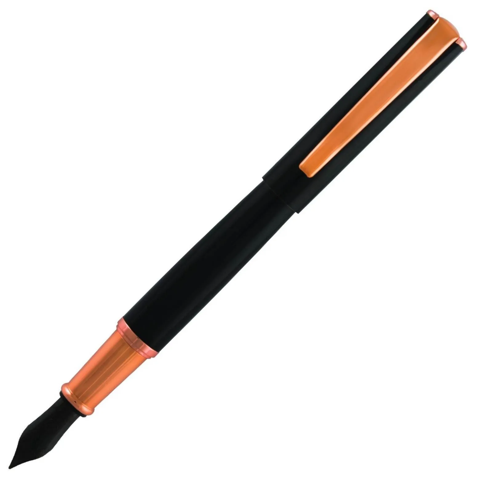 Monteverde Impressa Black Rose Gold FP, FS