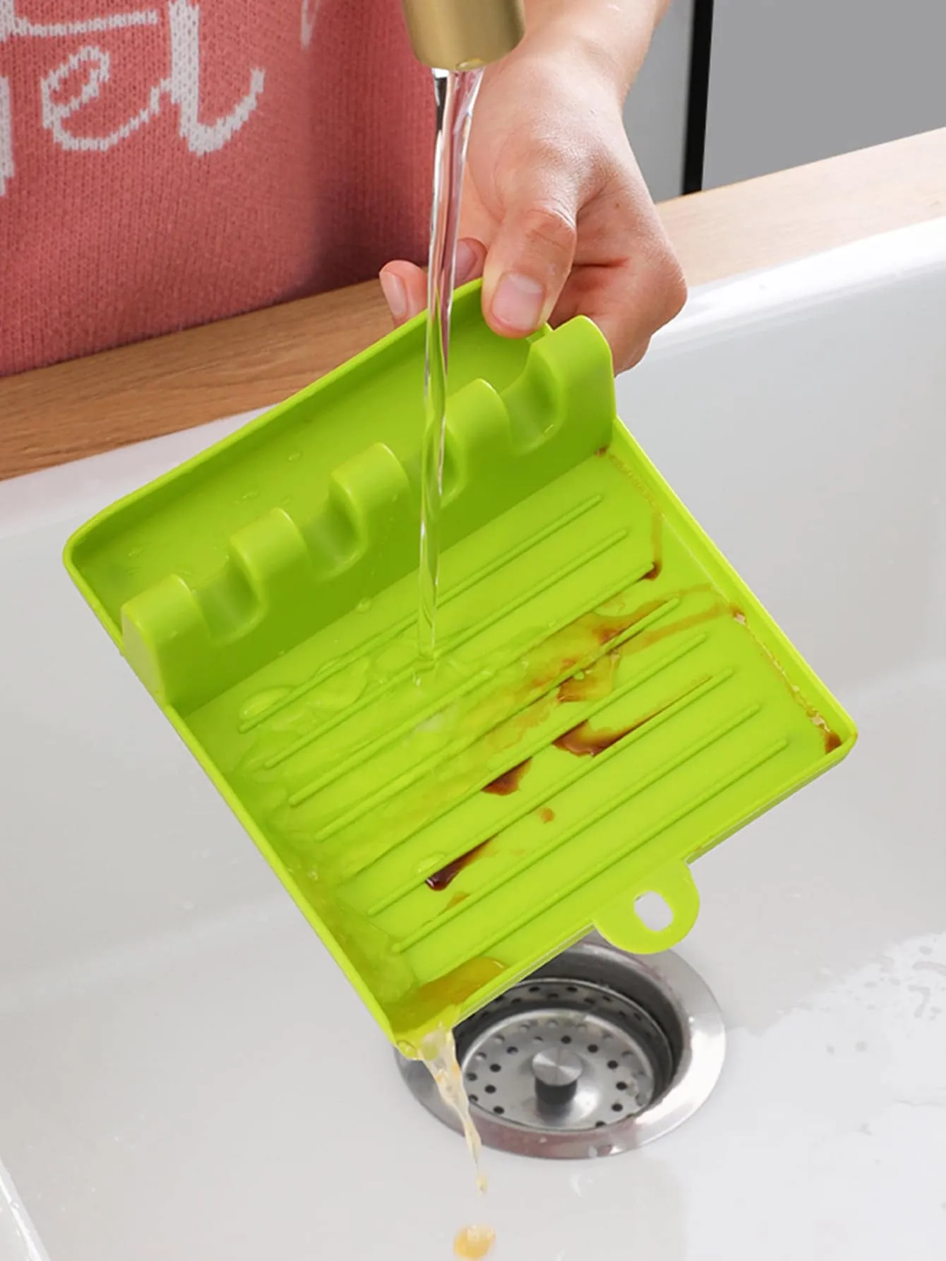Multi-functional Silicone Pot Cover, Spoon & Spatula Rest Holder