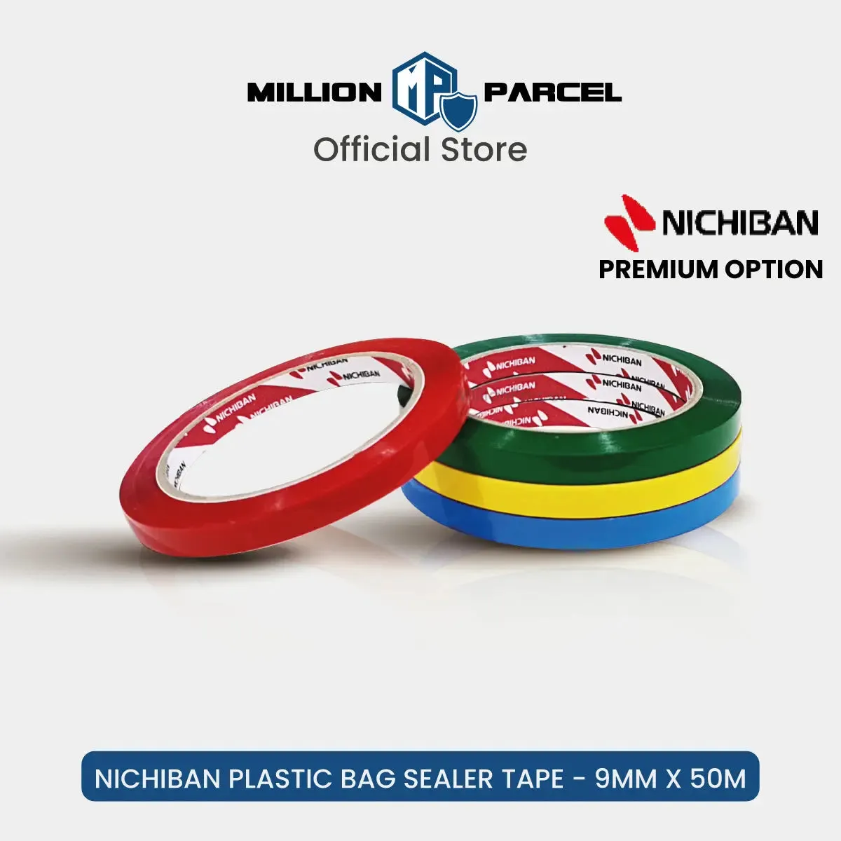 NICHIBAN Plastic Bag Sealer Tape | Bakery Tape
