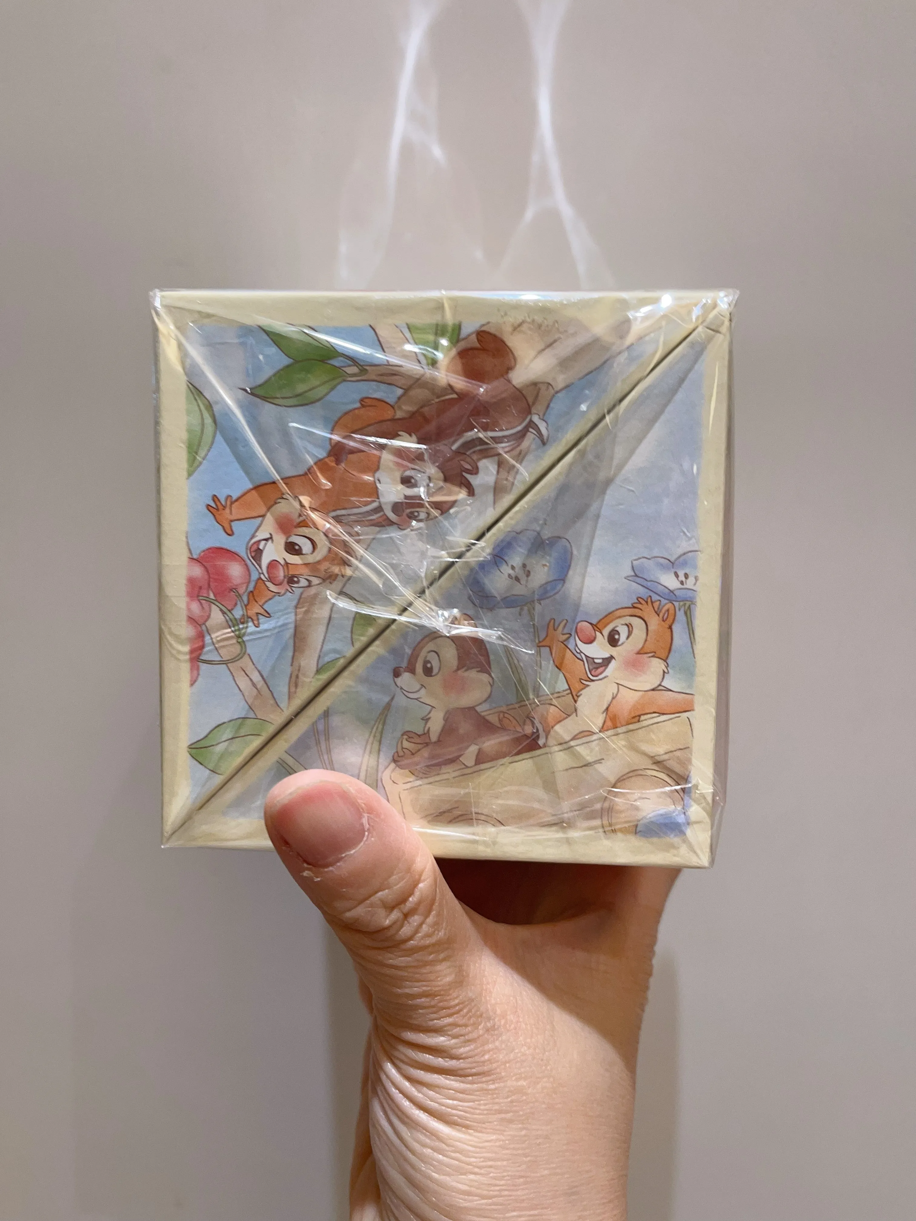 On Hand!! JDS - Chip & Dale "Spring" Sticky Note/Memo Pad with Pen Stand