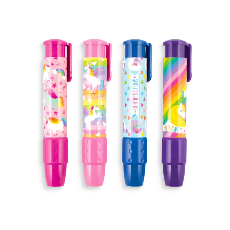 Ooly Click-It Eraser Unique Unicorns
