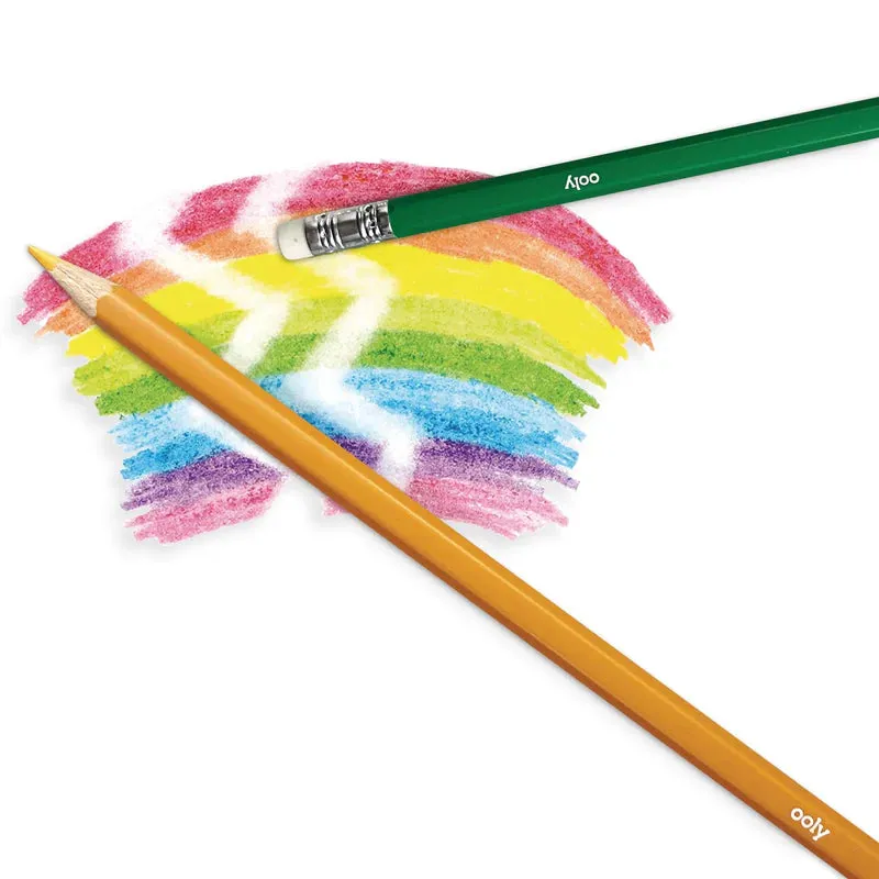Ooly - Un-Mistake-Ables! Erasable Colored Pencils (Set of 12)