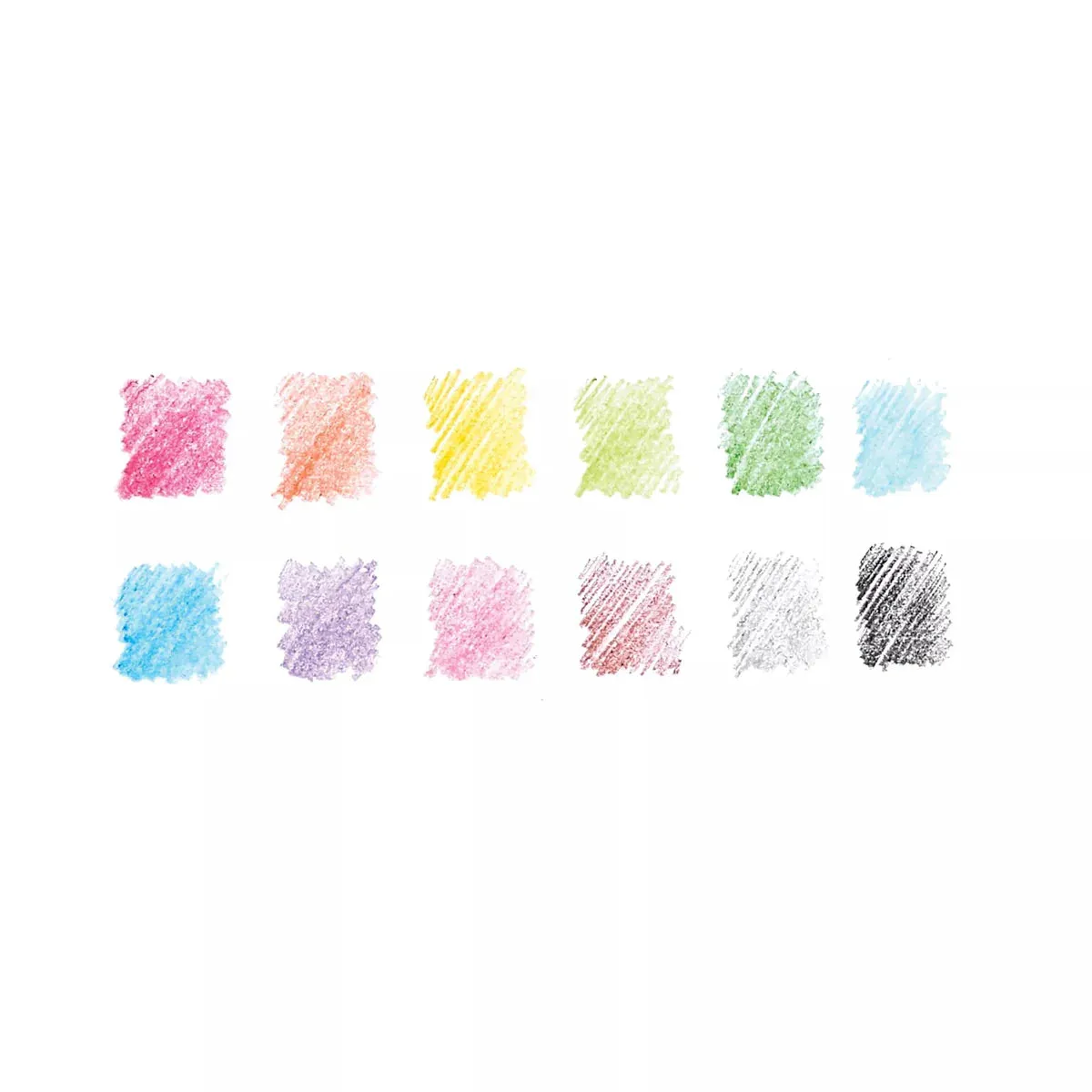 Ooly Un-Mistakeables! Erasable Colored Pencils - Set of 12