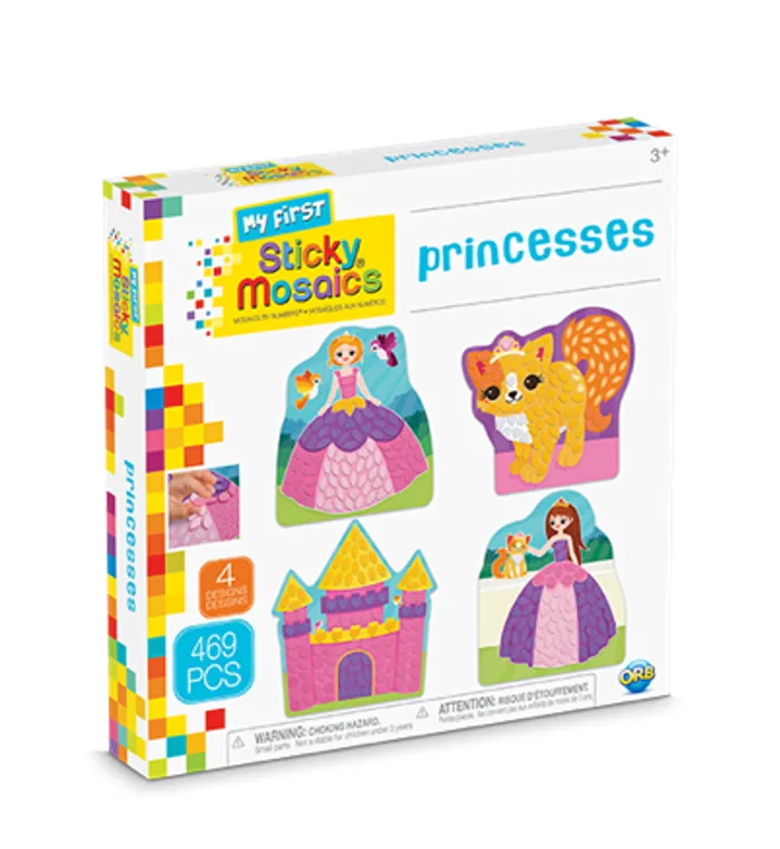 Orb Toys - My First Sticky Mosaics® Princesses