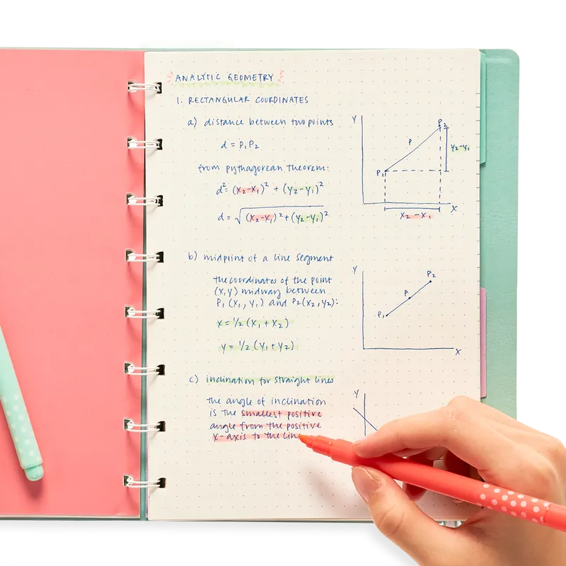 Pastel Mints Scented Flextip Highlighters Set of 10