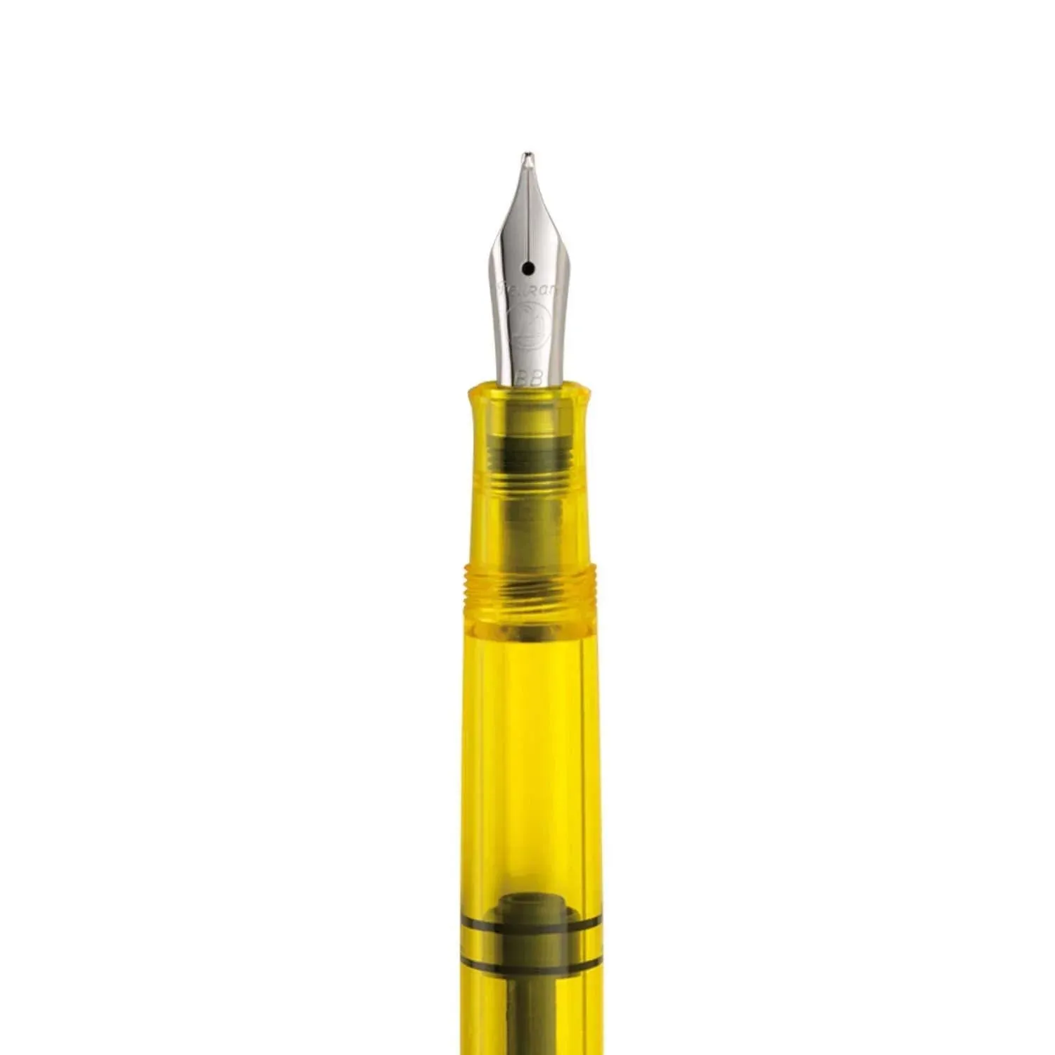 Pelikan M205 Fountain Pen, Duo - Highlighter - Yellow (Special Edition) - Steel Nib