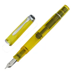 Pelikan M205 Fountain Pen, Duo - Highlighter - Yellow (Special Edition) - Steel Nib