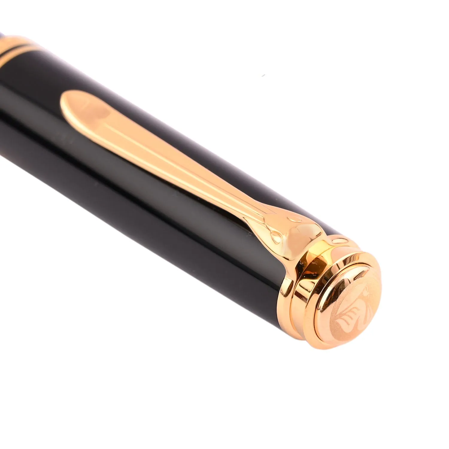 Pelikan M800 Fountain Pen - Black Blue GT