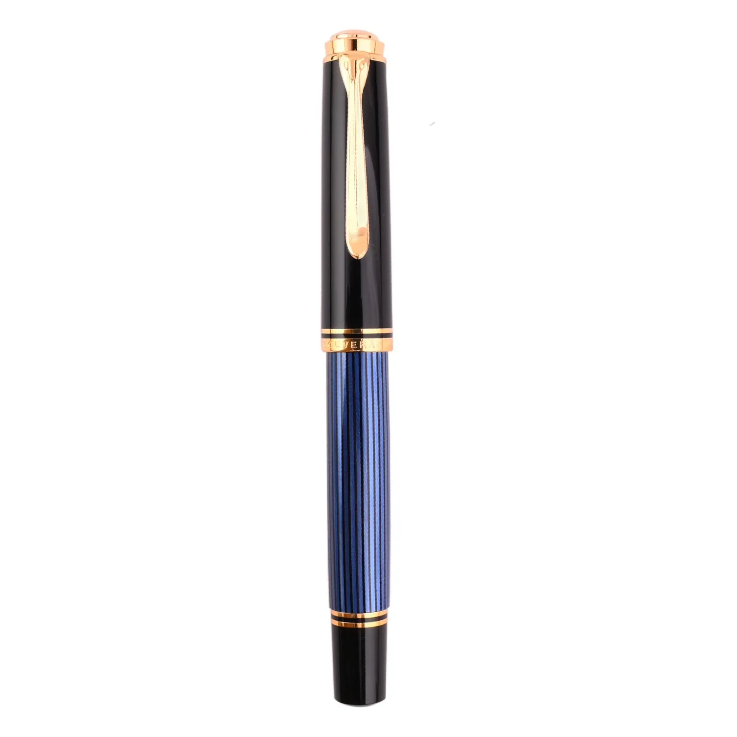 Pelikan M800 Fountain Pen - Black Blue GT