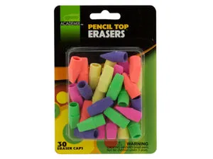 Pencil Top Erasers Set