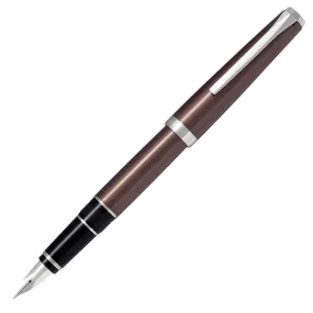 Pilot Falcon Brown Barrel Fountain Pen