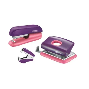 Rapid stapler mini f5 purple/apricot v/pk
