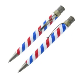 Retro 51 Tornado Vintage Metalsmith Brutus Barber Pole Pen