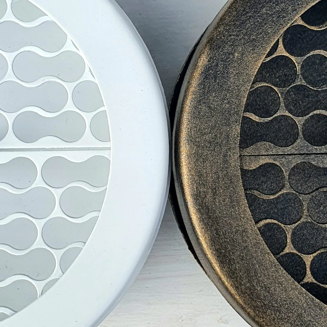 Round Brass Mosquito Coil Holders With Handle